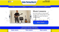Desktop Screenshot of guitarlessonsfortmyers.com