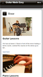 Mobile Screenshot of guitarlessonsfortmyers.com